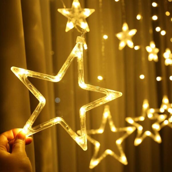 Pixel Star Curtain Light